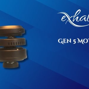 Exhale Laminar Flow Air Distribution System Replacement Part - Motor Kit with Remote - EF34-v5-12-60
